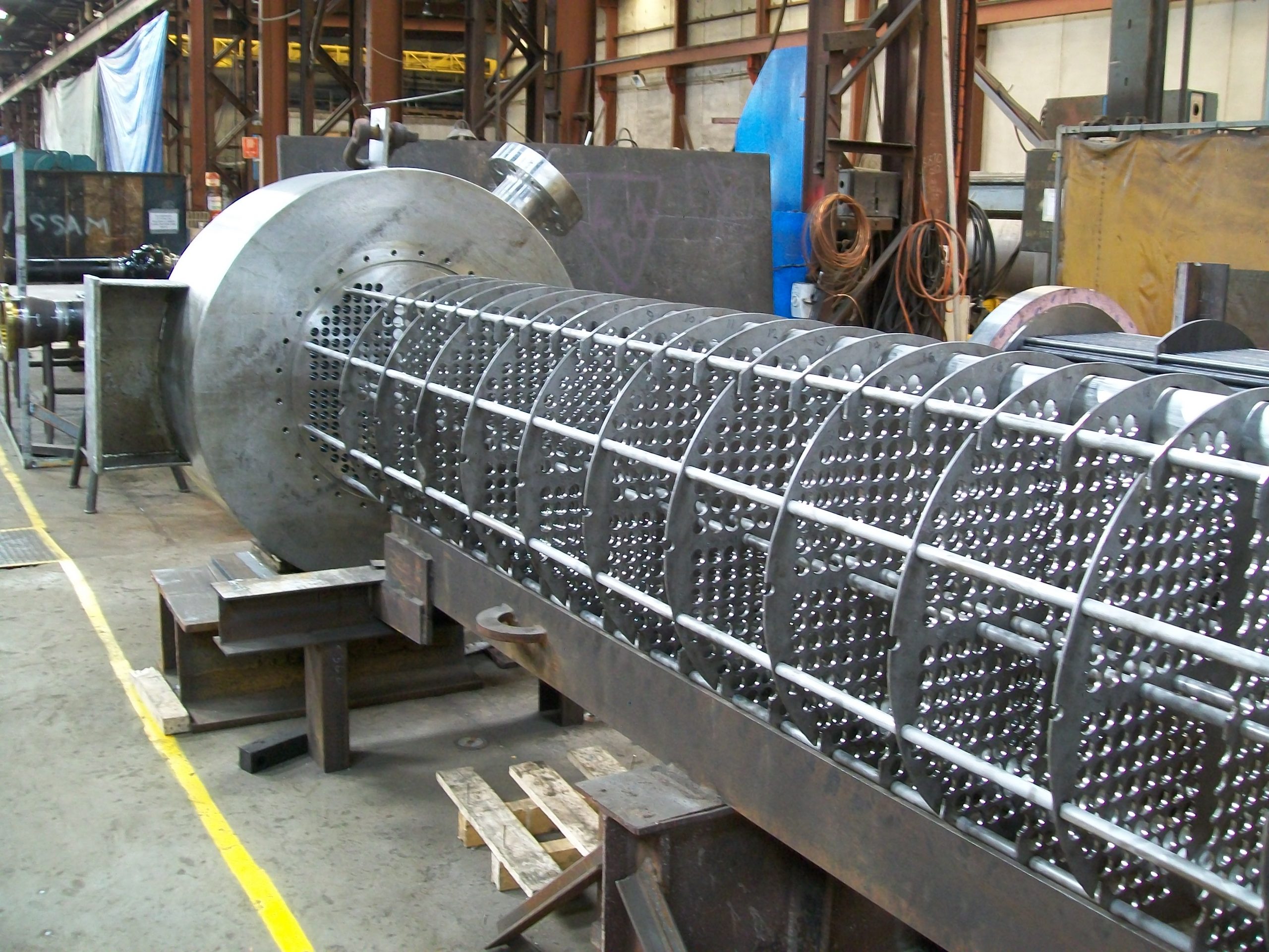 LA2620 - Qld Nickel, Re-tube - 5, Re-assemble bundle ready for tubes (2010-11-18)