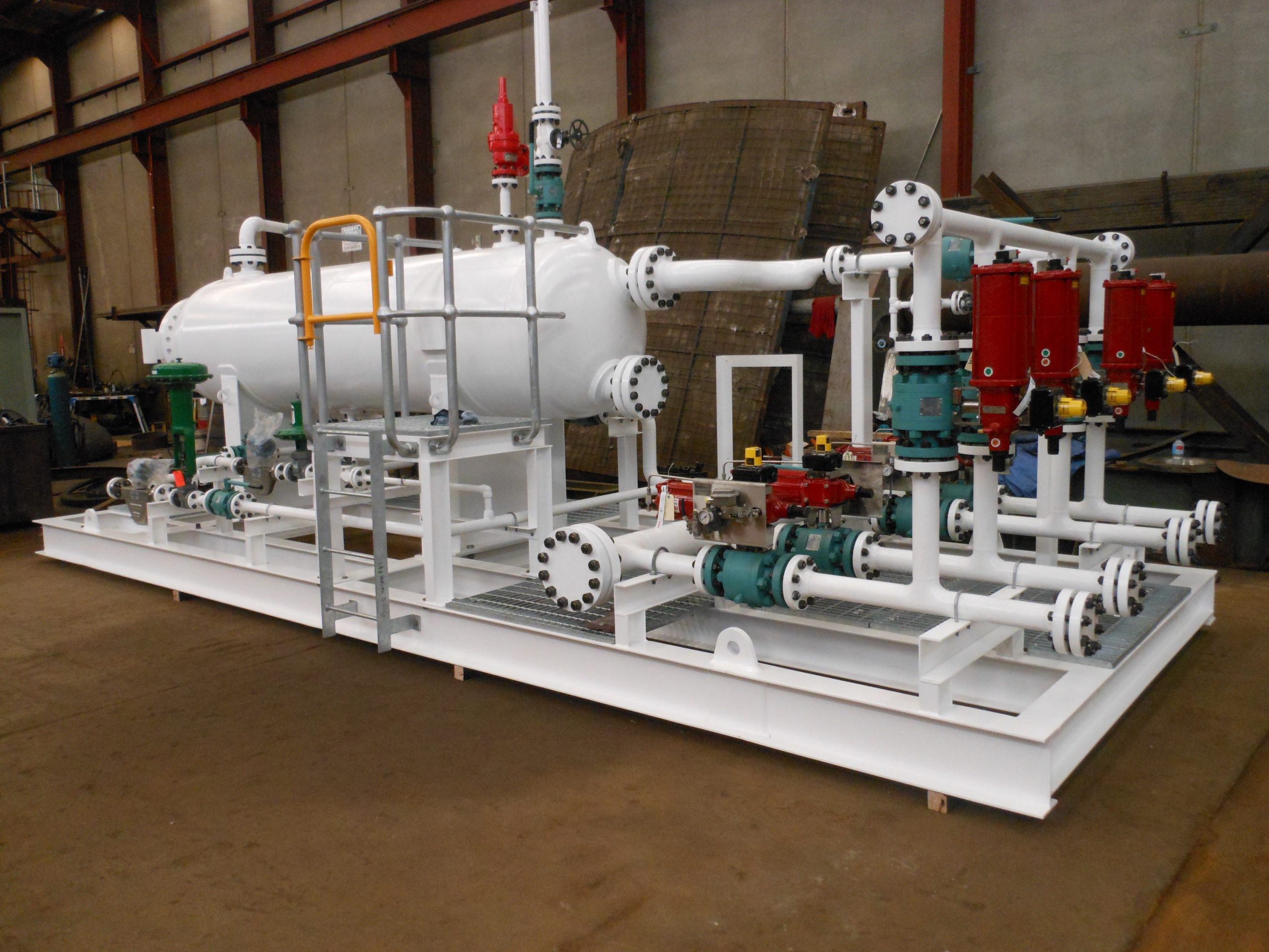 LA3158A - Santos, Spearator Skid, Completed skid (25-11-13)