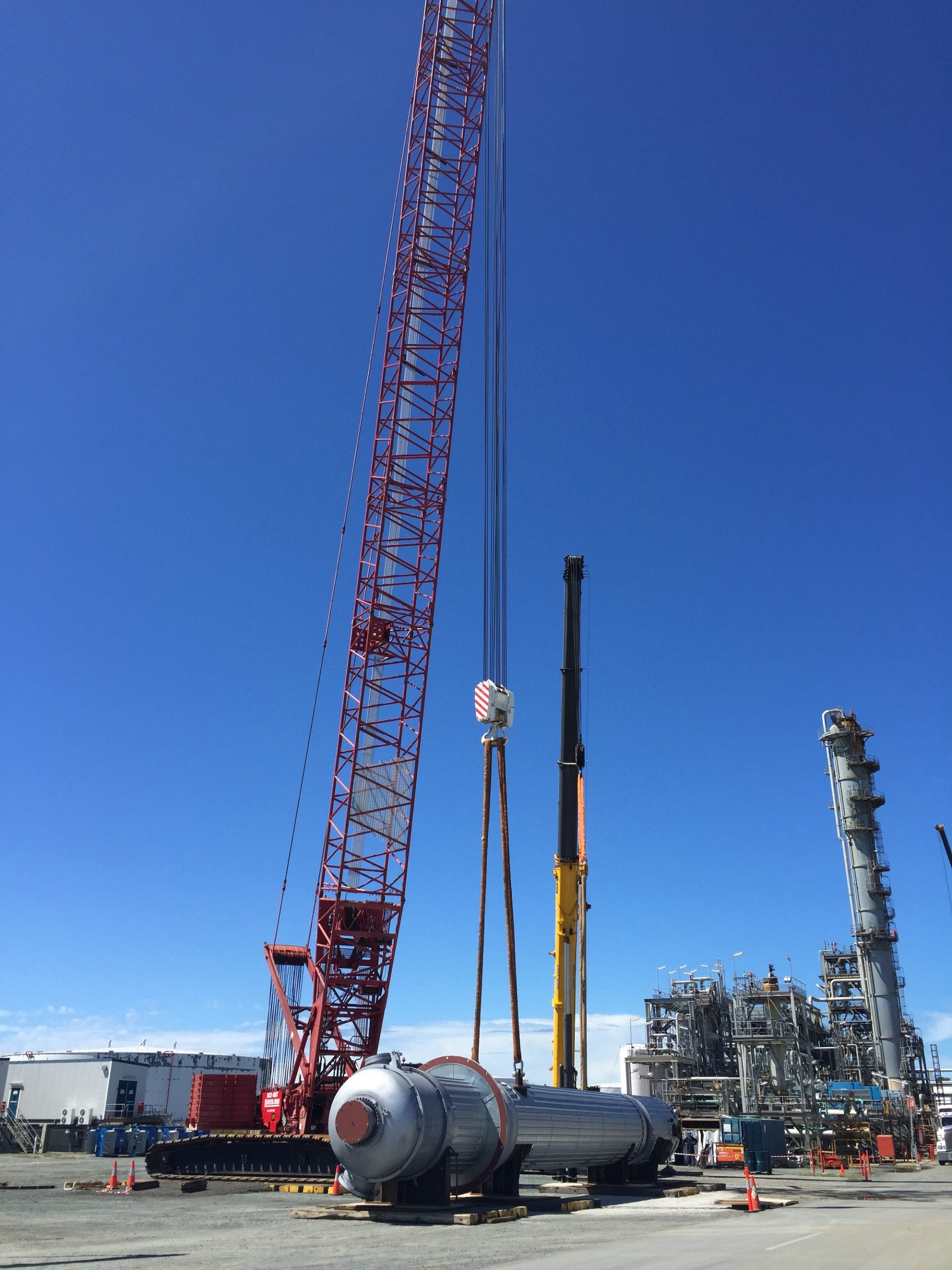 LA3250 - Caltex Texas Tower, Exchanger - 480, Vessel unloaded (480, 2015-03-23)