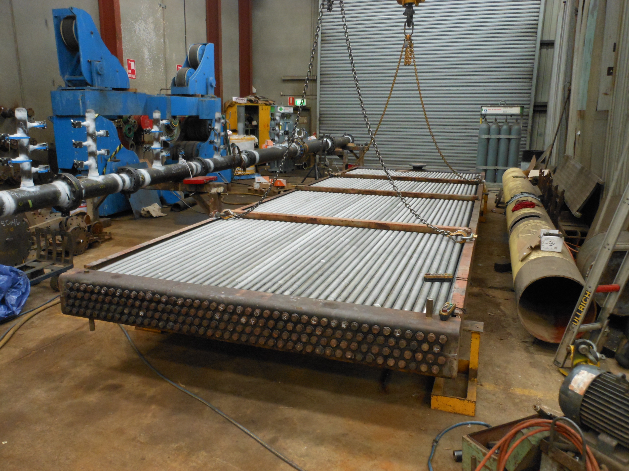 LA3300A - Caltex, Re-tube - 5, Cooler re-built (010, 2014-10-27)