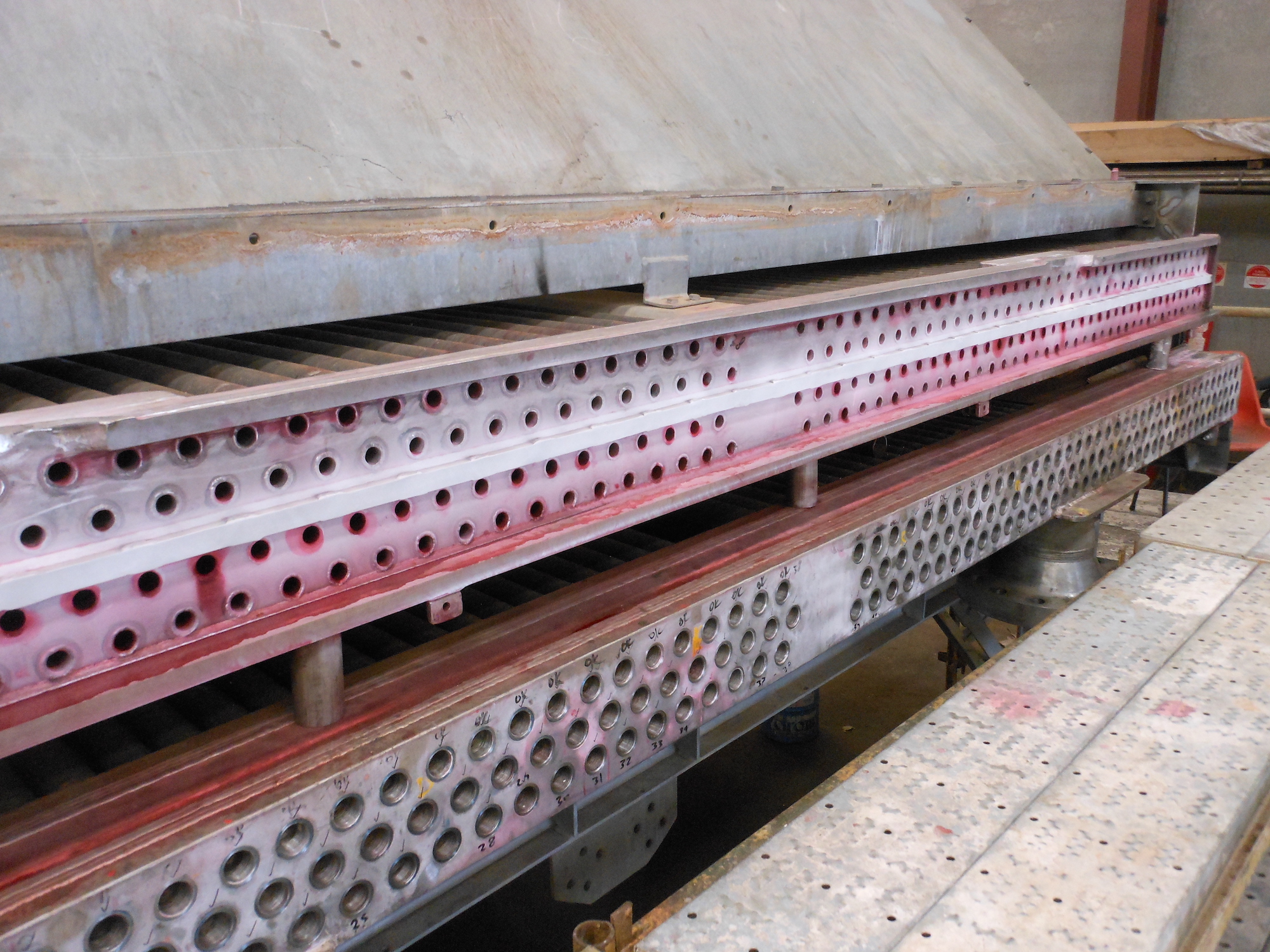 LA3416 - Santos, Air Cooler Repair - 8, Post machining test (163, 2015-07-24)